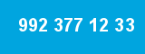 992 377 12 33